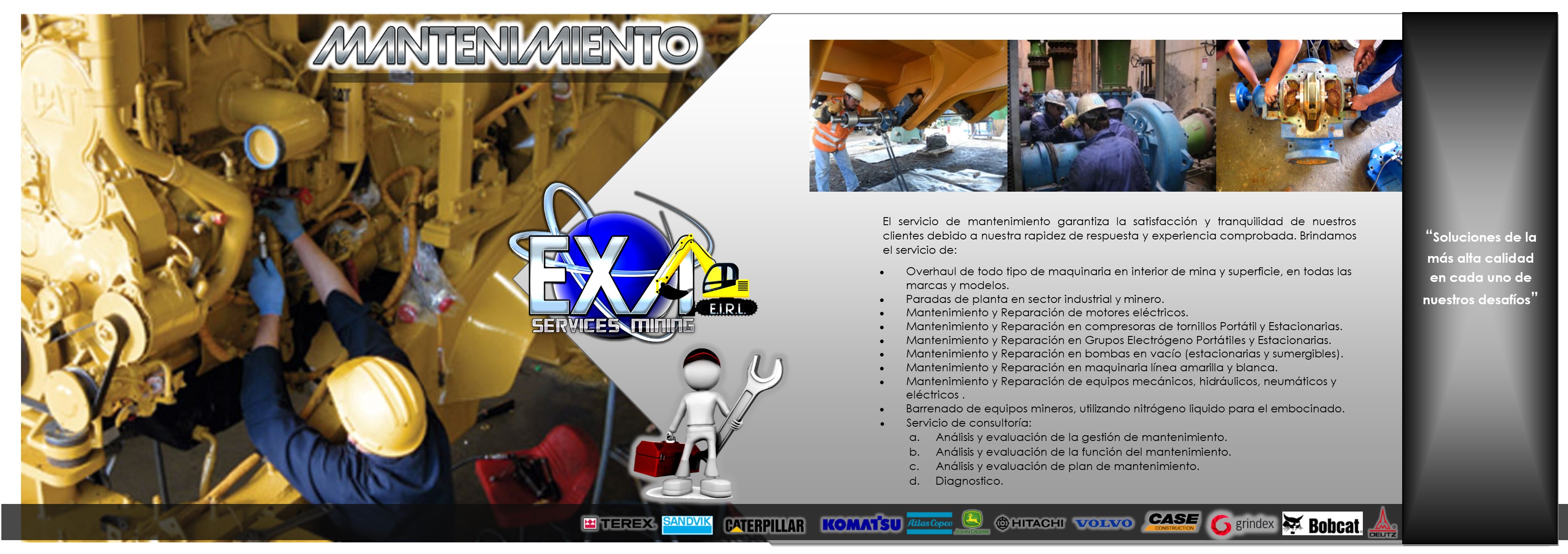 Exa Services Mining E.I.R.L. Lima - Peru